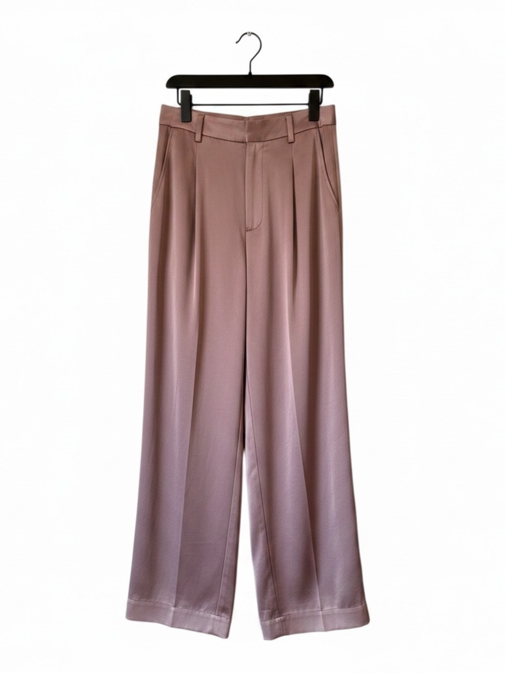 Madewell The Harlow Wide-Leg Pant in Satin - Picture 6 of 8
